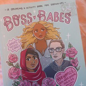 Boss Babes Adult Coloring and Activity Book